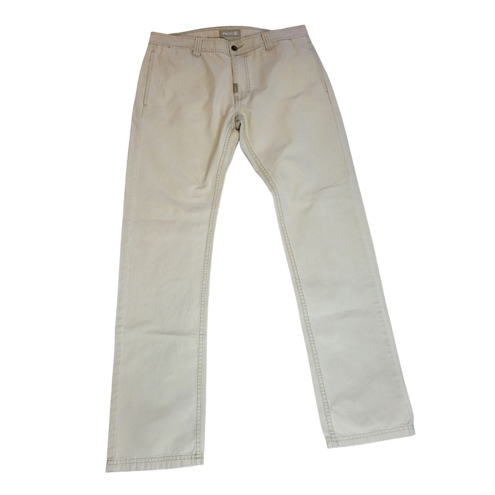 LRG Clothing Equipment Khaki Pants Mens 36 Straight Leg Chino Skatewear Y2K Work